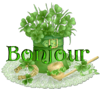 Gif animé bonjour